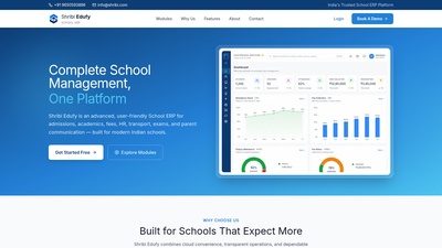 Shribi Edufy school ERP